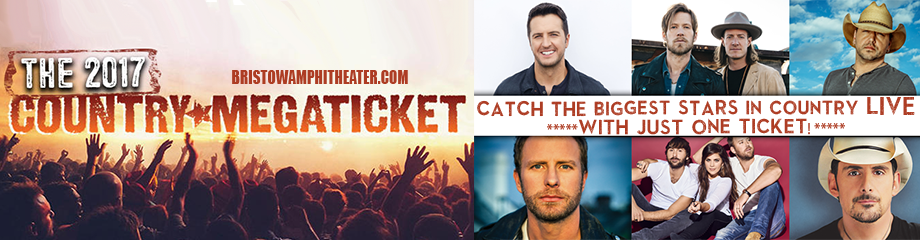 2017 Country Megaticket Tickets (Includes All Performances) at Jiffy Lube Live