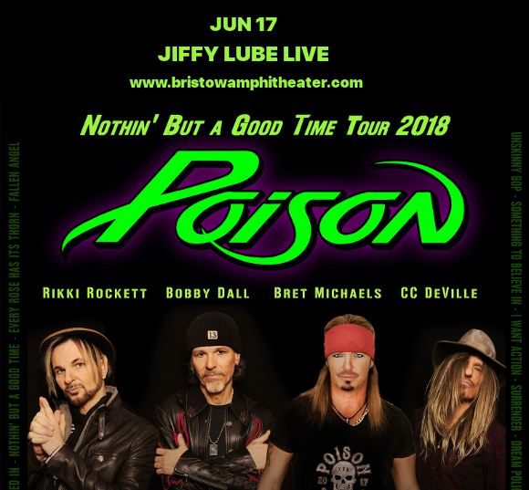 Poison & Cheap Trick at Jiffy Lube Live