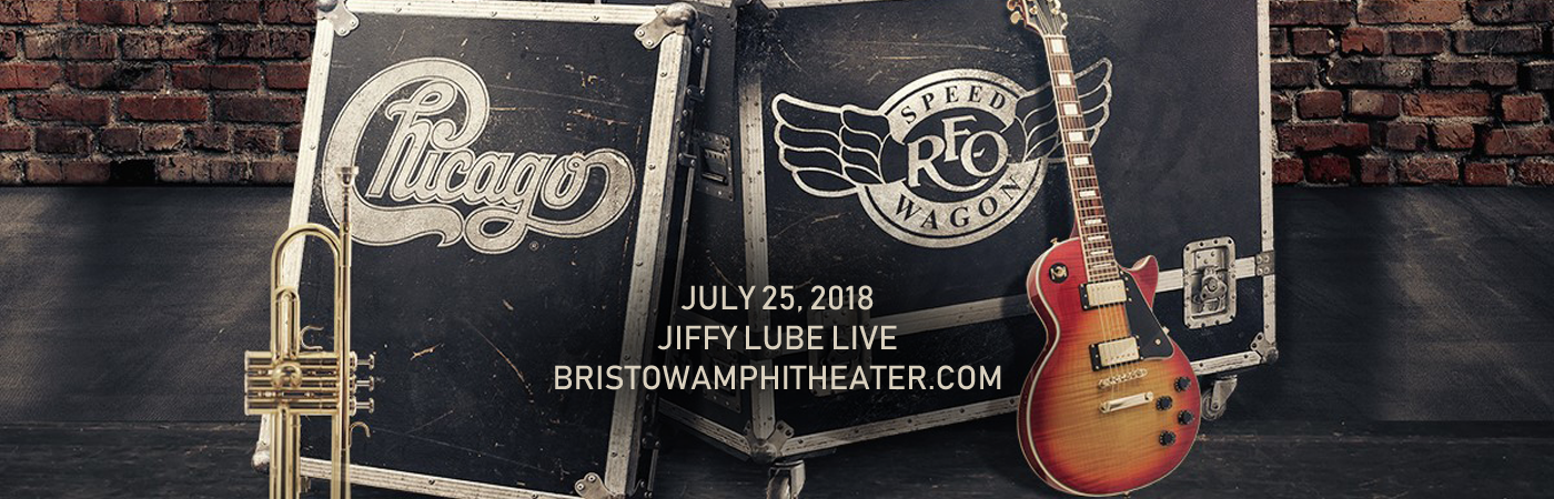 Chicago & REO Speedwagon at Jiffy Lube Live tickets Chicago & REO Speedwagon at Jiffy Lube Live