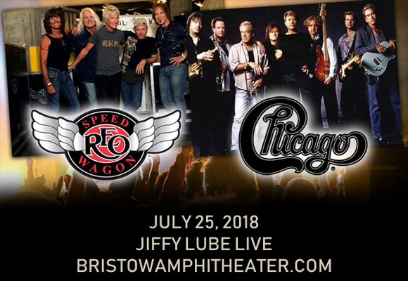 Chicago & REO Speedwagon at Jiffy Lube Live
