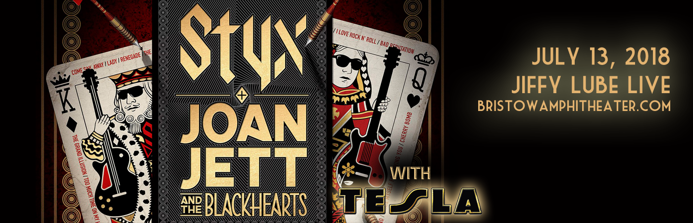 Styx, Joan Jett, The Blackhearts & Tesla at Jiffy Lube Live