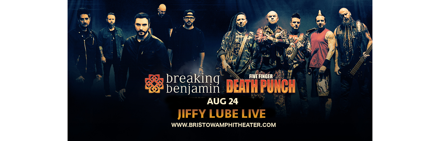 Five Finger Death Punch & Breaking Benjamin at Jiffy Lube Live