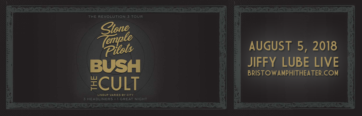The Cult, Stone Temple Pilots & Bush at Jiffy Lube Live