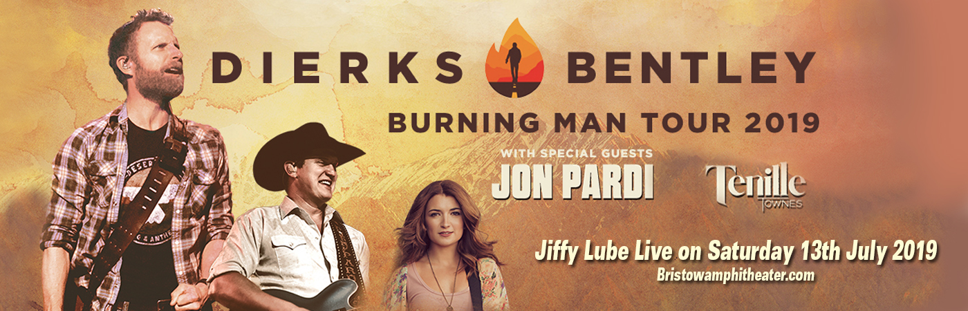 Dierks Bentley, Jon Pardi & Tenille Townes at Jiffy Lube Live tickets Dierks Bentley, Jon Pardi & Tenille Townes at Jiffy Lube Live
