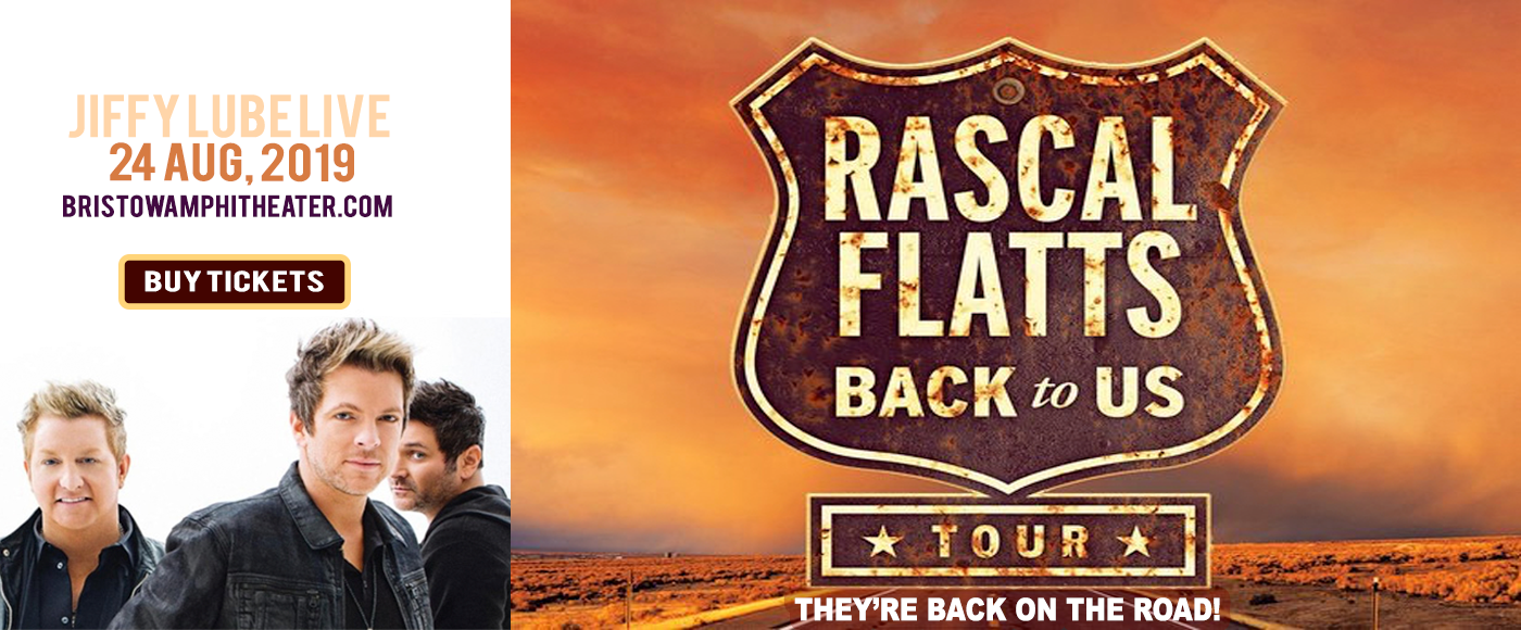 Rascal Flatts at Jiffy Lube Live tickets Rascal Flatts at Jiffy Lube Live