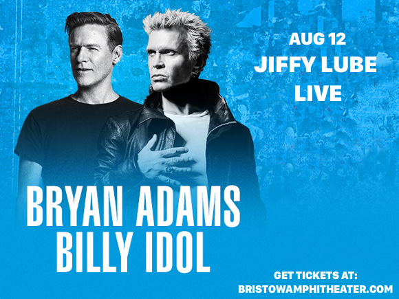 Bryan Adams & Billy Idol at Jiffy Lube Live