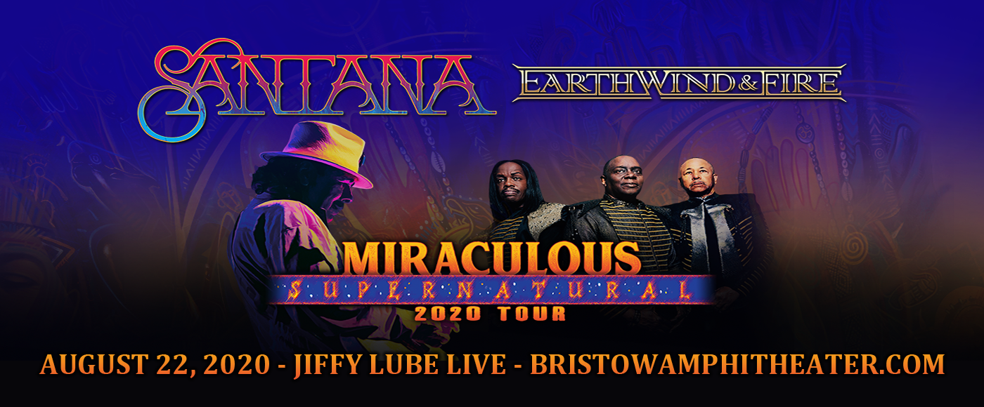 Santana & Earth, Wind and Fire at Jiffy Lube Live tickets Santana & Earth, Wind and Fire at Jiffy Lube Live