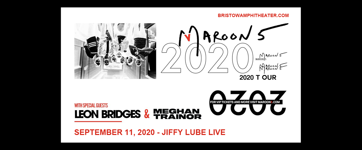 Maroon 5 & Meghan Trainor at Jiffy Lube Live tickets Maroon 5 & Meghan Trainor at Jiffy Lube Live