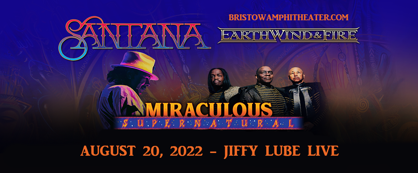 Santana & Earth, Wind and Fire at Jiffy Lube Live