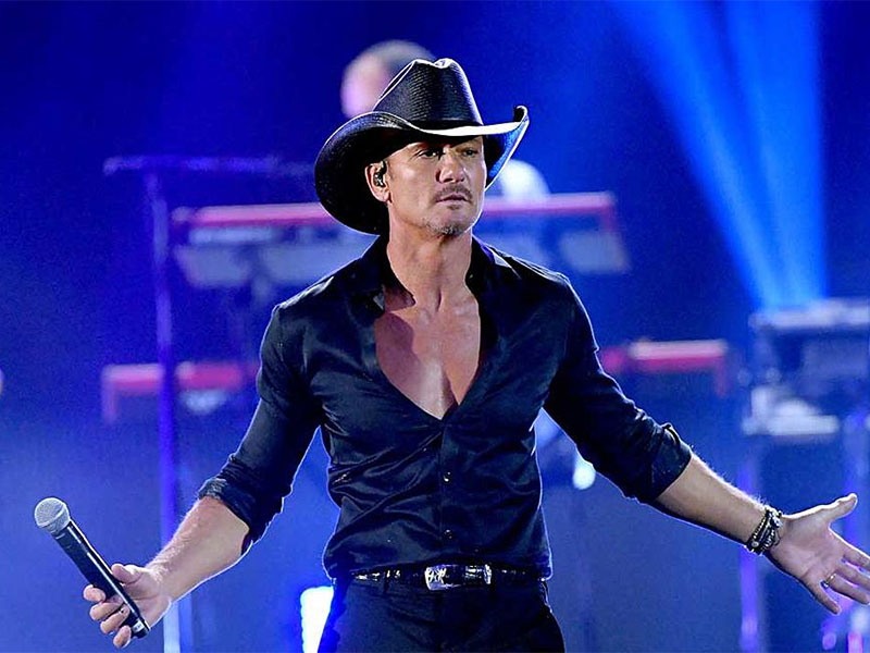 Tim McGraw & Russell Dickerson at Jiffy Lube Live