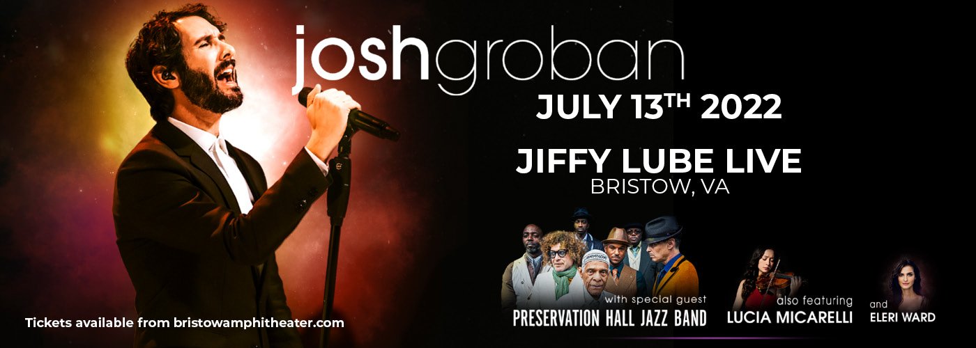 Josh Groban: Harmony Tour [CANCELLED] at Jiffy Lube Live