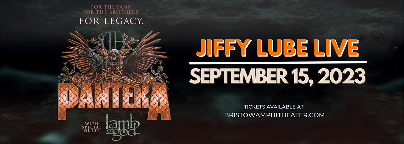 Pantera & Lamb of God at Jiffy Lube Live