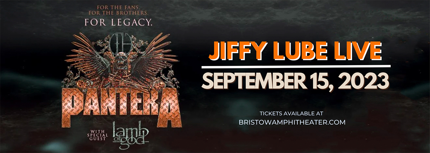 Pantera & Lamb of God at Jiffy Lube Live tickets Pantera & Lamb of God at Jiffy Lube Live