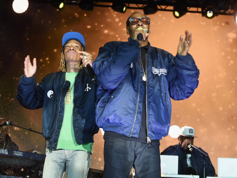 Snoop Dogg, Wiz Khalifa & Too Short at Jiffy Lube Live