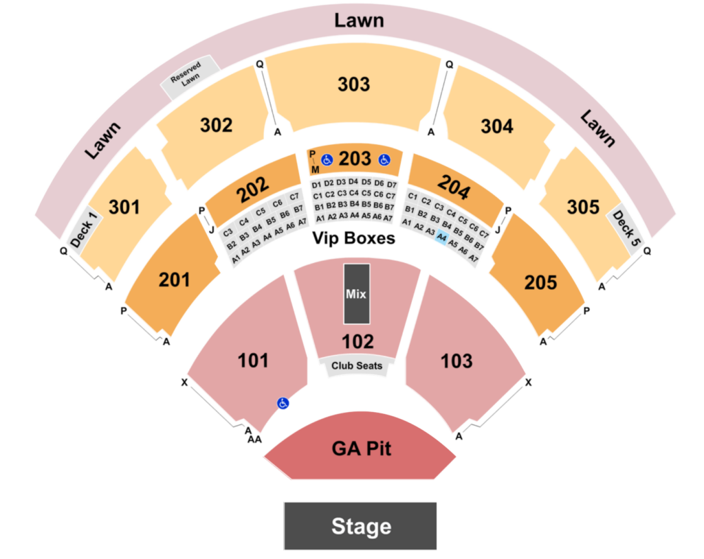 jiffy lube live seating chart