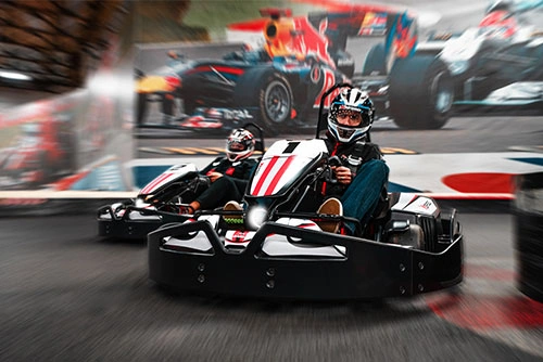 Indoor Go-Kart Racing