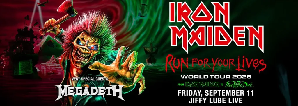 Iron Maiden & Megadeth at Jiffy Lube Live