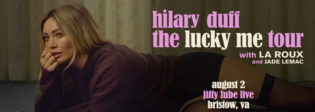 Hilary Duff at Jiffy Lube Live