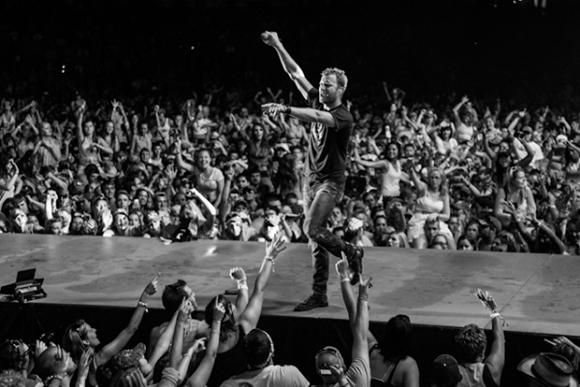 Dierks Bentley, Randy Houser, Cam & Tucker Beathard at Jiffy Lube Live
