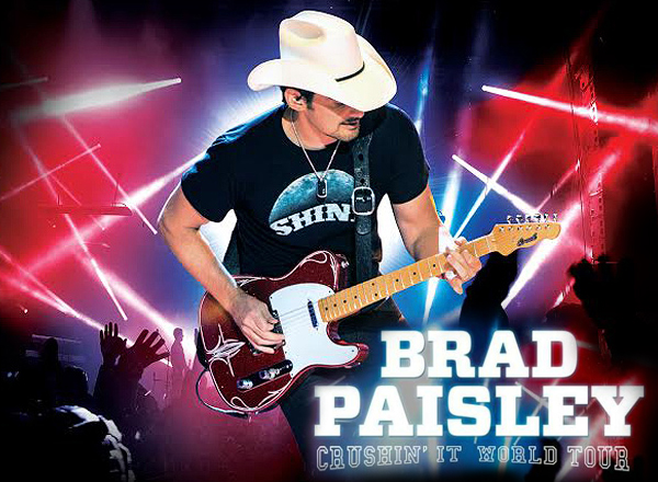 Brad Paisley, Tyler Farr & Maddie and Tae at Jiffy Lube Live