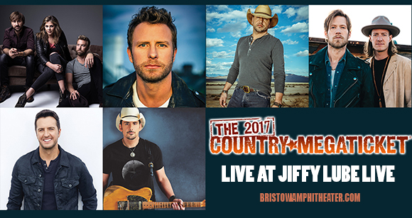 2017 Country Megaticket Tickets (Includes All Performances) at Jiffy Lube Live