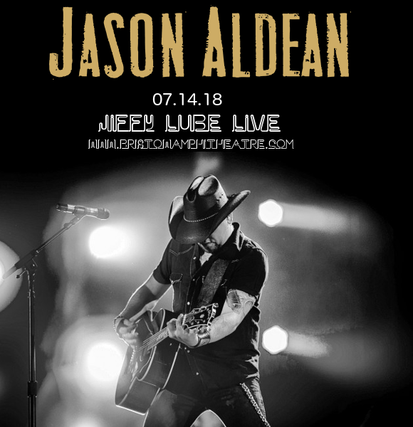 Jason Aldean, Luke Combs & Lauren Alaina at Jiffy Lube Live