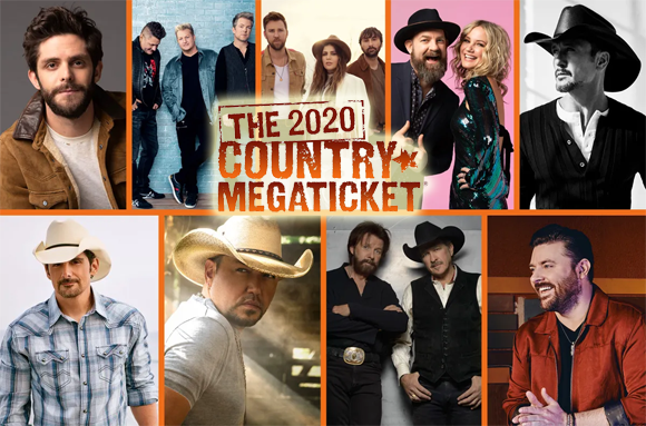 Country Megaticket (Includes Tickets To All Performances) at Jiffy Lube Live