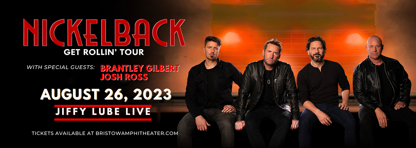 Nickelback, Brantley Gilbert & Josh Ross at Jiffy Lube Live