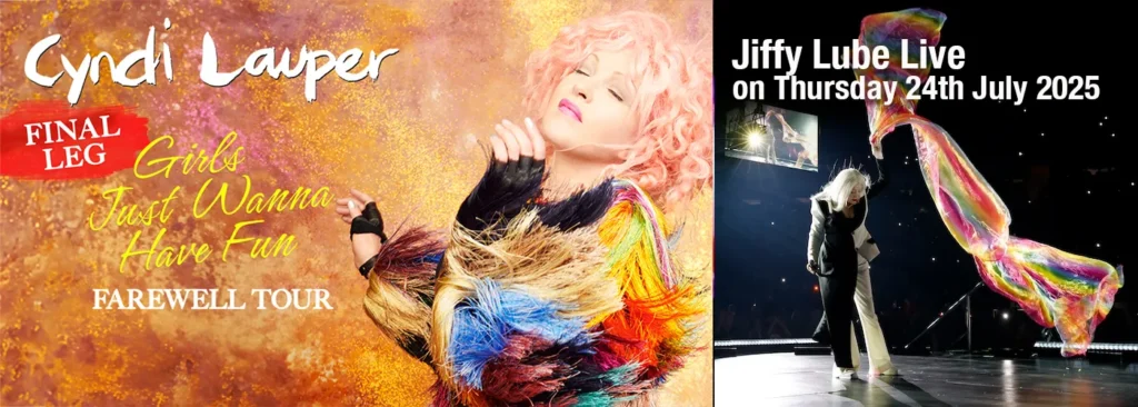 Cyndi Lauper at Jiffy Lube Live