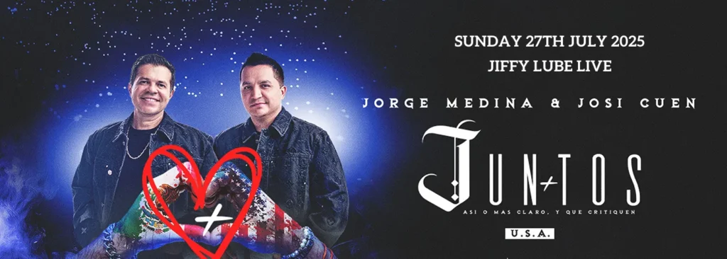Jorge Medina & Josi Cuen at Jiffy Lube Live