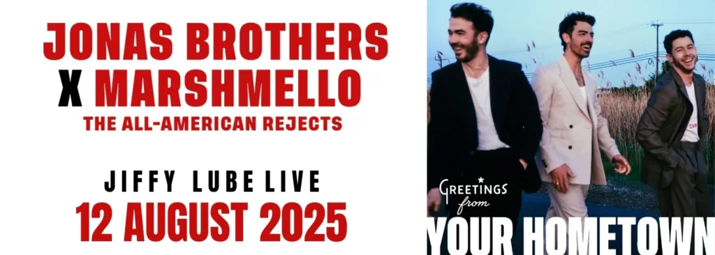 Jonas Brothers at Jiffy Lube Live