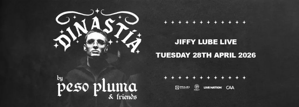 Peso Pluma at Jiffy Lube Live