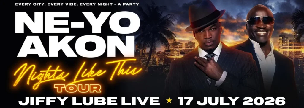 Ne-Yo & Akon at Jiffy Lube Live
