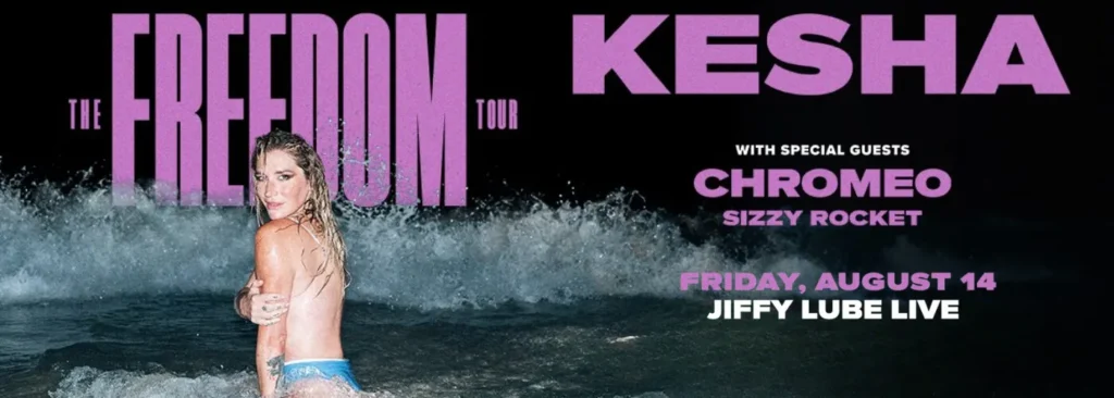 Kesha at Jiffy Lube Live